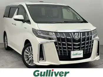 トヨタ アルファードハイブリット SR サンルーフ／メーカーナビ／フリップダウン