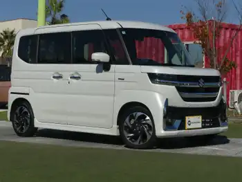 スズキ スペーシア カスタム HYBRID XS 全方位 9型純正ナビ TV BT HUD ACC