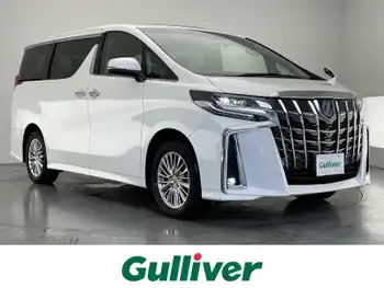 トヨタ アルファードハイブリット SR Cパッケージ 純正9型DA SR Dミラー BSM AC1500 禁煙車
