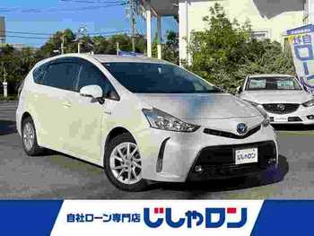 トヨタ プリウス α S 純正ナビ　地デジ　Bカメラ　