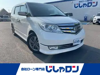 ホンダ エリシオン プレステージ S HDDナビ SP ナビ Bカメラ サンルーフ 温シート ETC TV