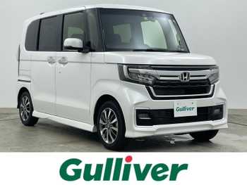 ホンダ Ｎ ＢＯＸ カスタム L 衝突軽減 左側電動 追従走行 バックカメラ