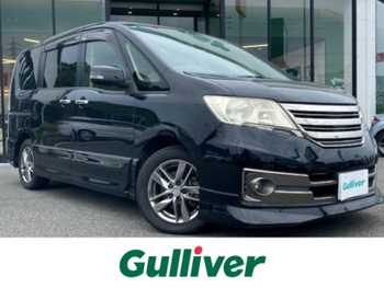 日産 セレナ ライダー ブラックライン 純正7型ナビ/フリップダウンモニター/ETC