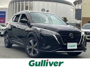 日産 キックス X ツートーンインテリアED ワンオーナー　純正メモリナビ