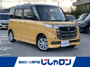 スズキ スペーシア カスタム Z 純正ナビ/TV/片側電動/温シート/後カメラ