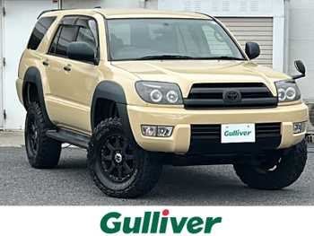 トヨタ ハイラックス サーフ SSR－X ベージュ全塗装 リフトUP ホワイトレター