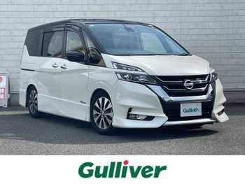 日産 セレナ ハイウェイスター G プロパイロットED 9型ナビ フリップダウン ハーフレザー 禁煙