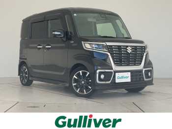 スズキ スペーシア カスタム HYBRID XS ターボ セーフティサポート 純正8型ナビ 全方位