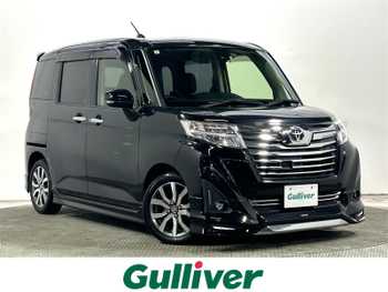トヨタ ルーミー カスタムG－T モデリスタエアロ 純正ナビTV Bカメラ ETC