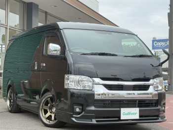 トヨタ ハイエース ファインテックツアラー モデリスタ ナビ 後席モニタ RAYS18インチ