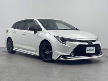 トヨタ カローラツーリング ハイブリッド ダブルバイビー 禁煙車 9型ナビ Bカメ BSM エアロ TSS ETC