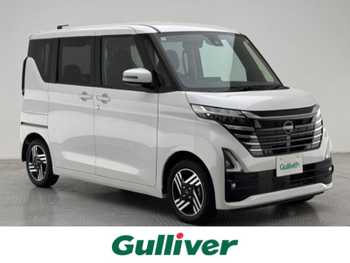 日産 ルークス ハイウェイスター X 社外ナビ　アラウンドビューモニター