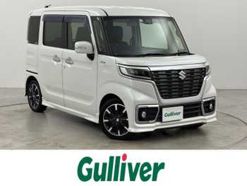 スズキ スペーシア カスタム HYBRID XS ターボ 社外ナビ 両側電動スライドドア 衝突軽減