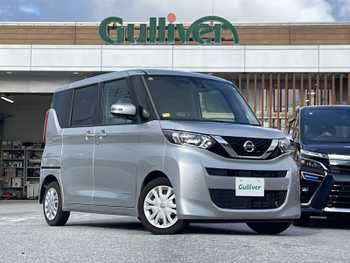 日産 ルークス X 社外ナビ　全方位カメラ　片側パワスラ