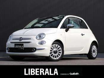 フィアット ５００ ツインエア ラウンジ 社外ナビ ETC ドラレコ スカイルーフ