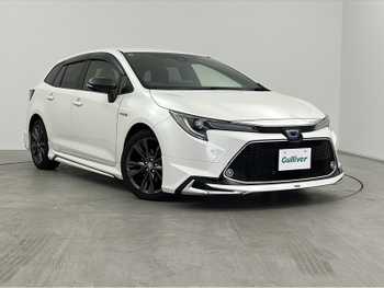 トヨタ カローラツーリング ハイブリッド ダブルバイビー 禁煙車 純正9型ナビ機能付DA モデリスタ