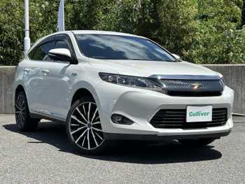 トヨタ ハリアー ハイブリッド エレガンス ・社外メモリーナビ・ETC2.0・ISOFIX・ABS