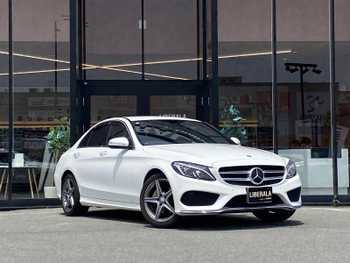 メルセデス・ベンツ Ｃ２００ アバンギャルド AMGライン ACC 純正ナビ Bカメ 黒革 温席社外ドラレコ