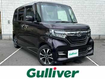 ホンダ Ｎ ＢＯＸ カスタム G L ホンダセンシング ワンオーナ 純ナビ TV BT DVD ETC LED