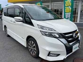 日産 セレナ ハイウェイスター 純正メモリナビフリップダウンモニター