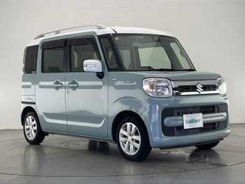 スズキ スペーシア HYBRID X 禁煙車　社外ナビ　フルセグT 両側パワスラ