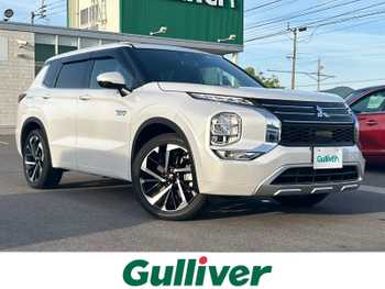 三菱 アウトランダー ＰＨＥＶ P 禁煙車 純正ナビ 全方位カメラ運転支援機能