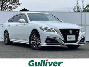 トヨタ クラウン ハイブリッド RS アドバンス Four SR 純正ナビ バッグC TV ETC2.0 純正18AW