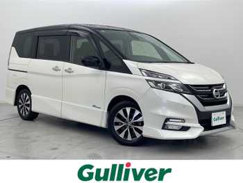 日産 セレナ ハイウェイスター セーフティパック/純正天吊モニター/全周囲