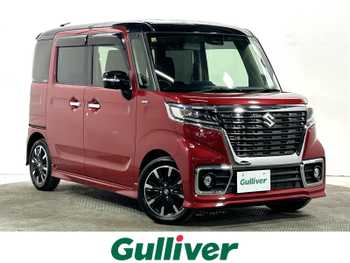 スズキ スペーシア カスタム HYBRID XS 社外ナビTV Bカメラ ETC 両側パワスラ