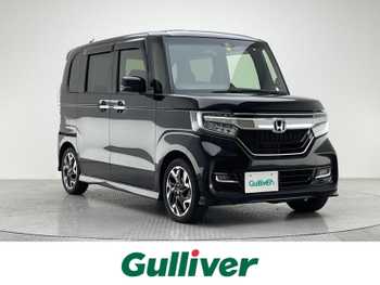 ホンダ Ｎ ＢＯＸ カスタム G L ターボ ホンダセンシング 純正8インチナビ 両側Pスラ ハーフレザー