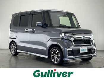 ホンダ Ｎ ＢＯＸ カスタム L 禁煙車 純正8型ナビTV 左側電ススライドド