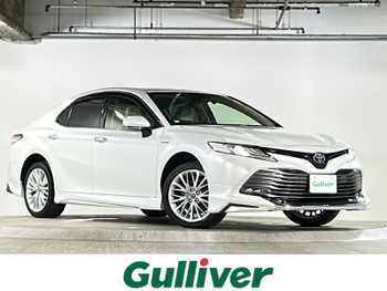 トヨタ カムリ G レザーパッケージ モデリスタエアロ 純正8型ナビ フルセグTV