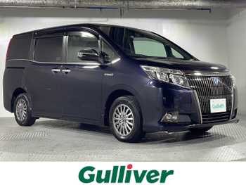 トヨタ エスクァイア ハイブリッド Gi ブラックテーラード 県外仕入 禁煙車 7人乗 後席モニター ナビ