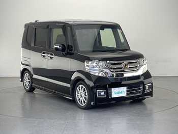 ホンダ Ｎ ＢＯＸ カスタム G ターボ Lパッケージ 純正ナビ クルコン 衝突軽減 両側パワスラ