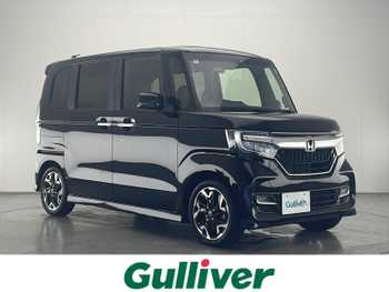 ホンダ Ｎ ＢＯＸ カスタム G L ターボ ホンダセンシング 禁煙車 社外ナビTV 両側電動スライドドア