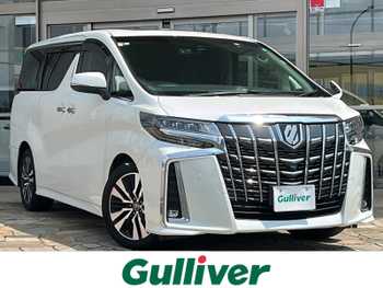 トヨタ アルファード S Cパッケージ 後席モニタ SR 社外ナビ 革シート ドラレコ