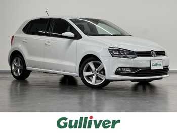 フォルクスワーゲン ポロ TSIハイライン 7型ナビ/Bカメラ/ACC/半革シート/温シート