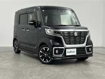 スズキ スペーシア カスタム HYBRID XS 禁煙車 社外ナビ 衝突軽減 HUD 両パワスラ