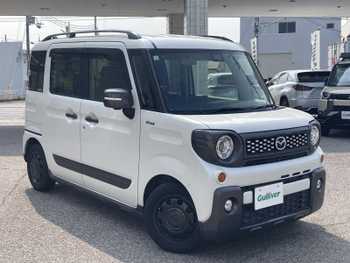 マツダ フレアワゴンタフスタイル ハイブリッドXT 社外8型ナビ 全方位 ターボ 衝突軽減