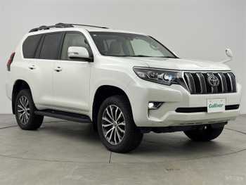 トヨタ ランドクルーザー プラド TX Lパッケージ SR 白レザー  7人乗り ALPINE9型ナビ