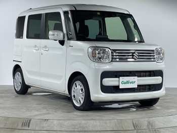 スズキ スペーシア HYBRID X 純正メモリナビ 全方位モニタ 衝突軽減 LED