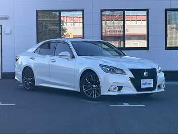 トヨタ クラウン ハイブリッド アスリートS ブラックスタイル サンルーフ 純正ナビ Bカメラ クルコン ETC