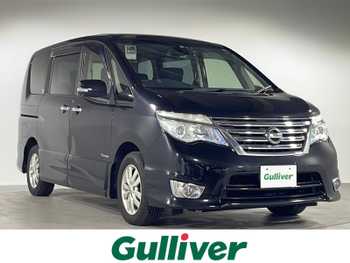 日産 セレナ ハイウェイS S HV Aセーフ 純正SDナビフルセグTV フリップダモニター