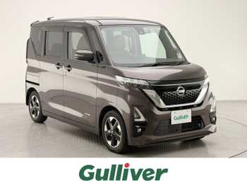 日産 ルークス ハイウェイスター X 純正9型ナビ 全周囲カメラ シートカバー
