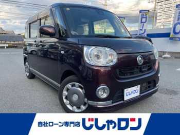 ダイハツ ムーヴ キャンバス G メイクアッフ SA Ⅱ 禁煙車 社外ナビTV 両側電動スライドドア