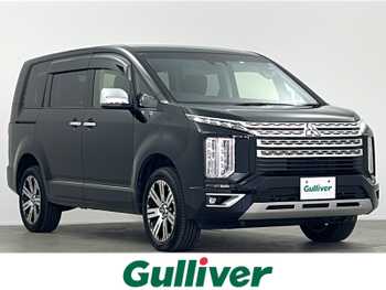 三菱 デリカＤ：５ P 純正10.1型ナビ 後席モニター 電動ステップ