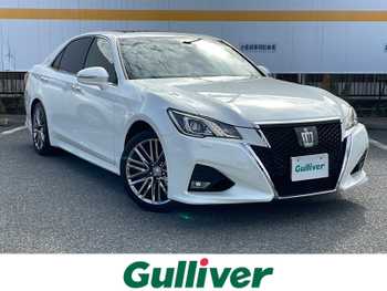 トヨタ クラウン アスリート G SR 黒革 純正ナビ DVD BT フルセグ Bカメラ