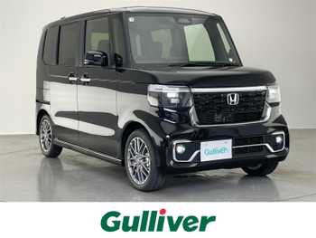 ホンダ Ｎ ＢＯＸ カスタム ターボ 届出済未使用車 両側電動ドア LED 禁煙車