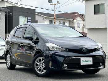 トヨタ プリウス α S チューンブラック Ⅱ 純ナビ純ドラレコバックカメラ追従クルコン