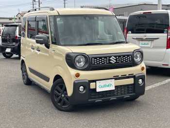 スズキ スペーシア ギア HYBRID XZターボ ワンオーナー 4WD ターボ 純正ホイール夏タ